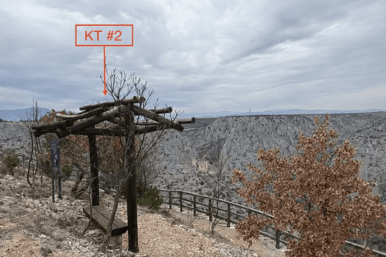 Kontrolna tocka KT #2 na Torak velikoj stazi