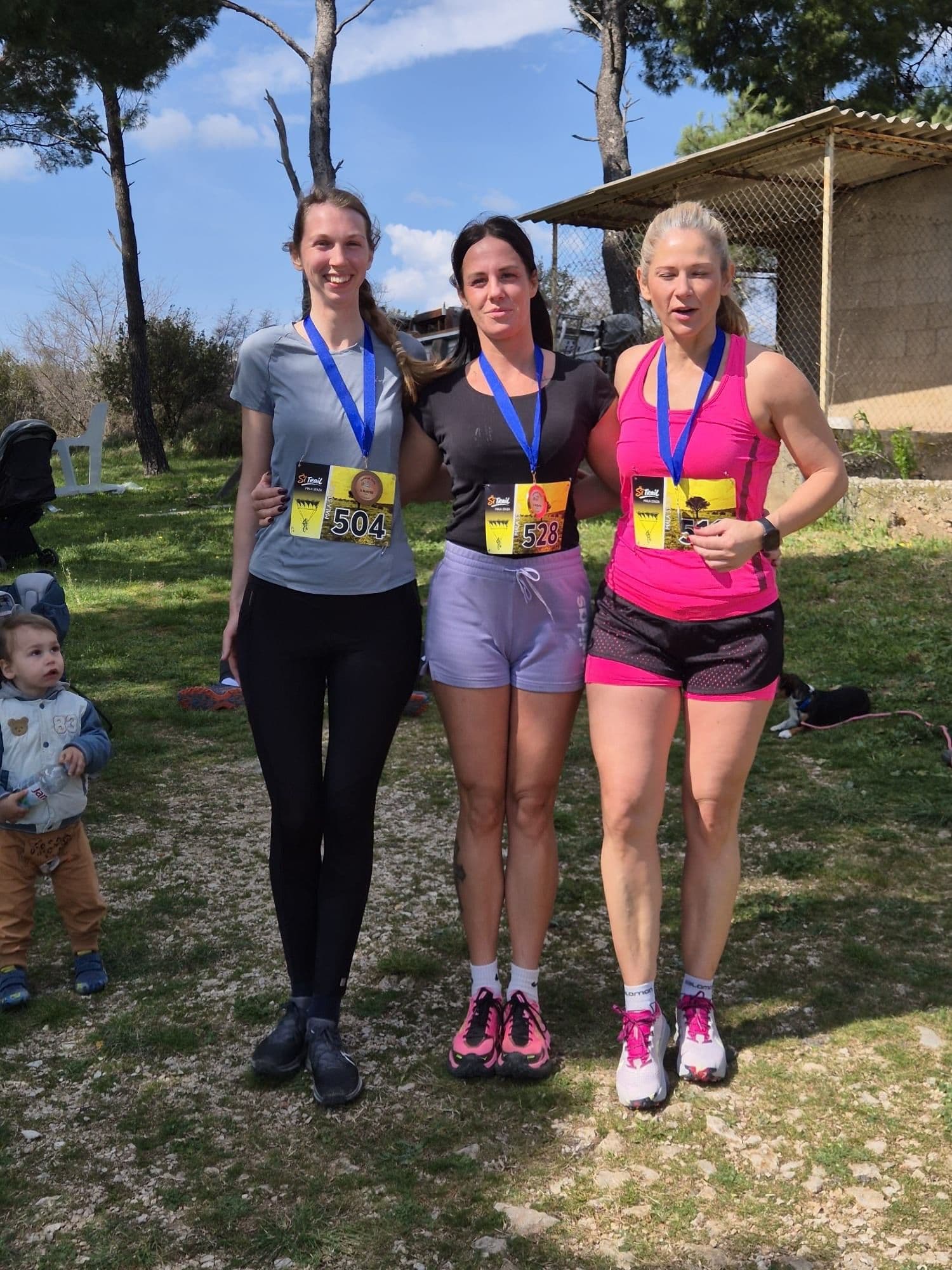 Natjecateljice na 1. kolu u Vrpolju